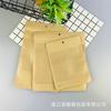 Bolsa Ziplock Autoportante de Papel de Embalaje Marrón Bolsa para Empaque de Alimentos para Nueces Té Bocadillos de Fruta Seca Bolsa Sellada Bolsa de Papel de Embalaje Marrón
