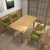 Mesas y Sillas de Comedor de Madera Maciza para Residencias de Ancianos y Centros de Enfermería, Muebles para Personas Mayores, Apartamentos Adaptados para el Envejecimiento, Mesas y Sillas