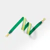 Suministro Exclusivo Transfronterizo de Correas de Cinta de Color Contrastante Estilo Diseñador para Bolsos Kelly 2424, Hombro Único, Cruzado, Correa de Hombro Delgada