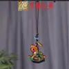 Sándalo Tallado Zodiaco Caballo Cadena para Teléfono Colgante Yiming Xianyuan Llave Madera Maciza Tallada Caballo Llavero Colgante para Coche