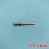 Adequado para Adesivos de Carro Bmw m Performance Adesivos de Carro de Metal Logo de Alumínio Bmw Adesivos Decorativos de Para-lama