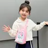 Nova Mochila de Ombro Infantil 2025 Jardim de Infância Desenho Animado Unicórnio Bolsa de Casca Dura Bolsa de Peito Fofa para Meninos e Meninas