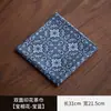 Paño de cocina vintage entrelazado estilo Zen chino, Paño absorbente para té, Toalla para tetera, Mantel de mesa de algodón y lino para té seco, Accesorio para ceremonia del té