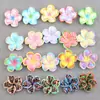 Resina de plumeria, accesorios de resina para manualidades, pegatinas para funda de teléfono de pegamento cremoso de flor de cerezo, materiales para accesorios de cabello y pasadores