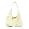 2026 Nova Bolsa Tote Retro de Ombro Único Textura Simples Bolsa Mãe-Filho Grande Capacidade Bolsa de Ombro para o Dia a Dia