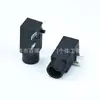 Soquete de Fone de Ouvido de 0,5 Mm Pjk-381 Conector Fêmea de Áudio de Quatro Pinos Montado em Superfície com Contatos Banhados a Prata Jack de Fone de Ouvido