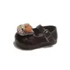 2026 Sapatos de Princesa para Meninas Desenho Animado Sapatos de Caminhada Infantil Gatinho Fofo Sola Macia Laço Primavera Verão Outono