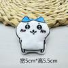 Accesorios de Broche de Peluche de Dibujos Animados Japoneses y Coreanos Muñeco de Algodón con Estampado Lindo Colgante para Bolso Infantil Accesorios Hechos a Mano para DIY