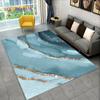 Alfombra de Área Geométrica de Mármol Azul Dorado Escandinavo Suministro Transfronterizo de Amazon Aliexpress Jt Mitad-