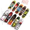Mini patineta de dedo juguete de escritorio creativo patinete de dibujos animados de punta de dedo puesto más vendido estudiante pequeño regalo al por mayor
