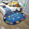 [Suporte para prova personalizada] tapete de chão amarelinha lavável espessado quarto antiderrapante desenho animado tapete de amarelinha