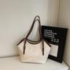Bolso Tote Casual de Moda de Gran Capacidad para Mujer 2025 Primavera Nuevo para Ir al Trabajo Simple a la Moda Bolso de Hombro Bolso de Axila