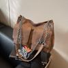 Bolso de Hombro Retro de Cadena de Gran Capacidad Transfronterizo para Mujer 2025 Nuevo Coreano de Nicho Bolso Tote Simple para el Trabajo