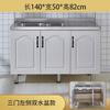 Gabinetes de Cocina Simples para Alquilar Gabinetes de Cocina de Acero Inoxidable Gabinete para Fregadero Gabinete para Estufa de Cocina Montaje Integrado Económico