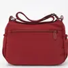 2026 Bolso Cruzado de Hombro para Mujer de Moda Versátil Bolso Casual de Nylon Bolso para Mujer de Mediana Edad Bolso de Mamá