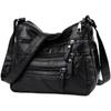 Moda Feminina Bag Crossbody Bag Feminino 2020 Nova Soft PU Shoulder Bag Feminino de meia-idade Bolsa da Mãe