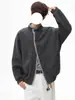 Sudadera cárdigan de retazos a cuadros retro de dos piezas para hombre, sudadera de moda versátil y holgada para pareja, primavera y otoño