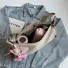 2024 Nuevo Estilo Bolso Cruzado Pequeño Sencillo para Viajes Cortos de Nicho Bolso Pequeño Casual Fresco con Correa Ancha para el Hombro de un Solo Hombro para Mujer