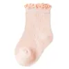 26 calcetines para bebé, calcetines de algodón de malla fina de verano, calcetines transpirables de primavera y otoño para bebés regordetes, calcetines holgados que no aprietan alrededor de las piernas