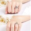 AliExpress Wish comercio exterior mano rápida más vendido anillo de circonita incrustada damas anillo de diamantes suministro comercio exterior anillo de compromiso de diamantes