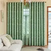 Cortinas Estilo Country Americano con Estampado Floral de Amazon, Cortinas Coloridas Florales con Acabado Totalmente Opacas para Sala de Estar y Dormitorio