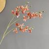 Flor Simulada Color Maillard Otoño Fénix Mariposa Orquídea Suministro de Ultramar Muestra para el Hogar Decoración de Paisaje de Boda Al por Mayor