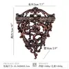 Estilo Europeu Criativo Suporte de Armazenamento Prateleira Decoração de Parede Decoração de Parede Doméstica Resina Oca Pendurado na Parede Decoração Suave Joias para Atacado