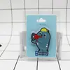 Pegatinas creativas 3D de dibujos animados para refrigerador, con pegamento suave, bonitas pegatinas magnéticas para refrigerador.