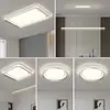 2026 Novo Modelo Cinza Prata Luz Principal para Sala de Estar, Luminária de Teto Elegante, Luz para Quarto, Pacote de Iluminação para Hall de Proteção aos Olhos