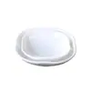 Plato de Salsa Blanco de Melamina A8 para Uso Comercial, Plato de Condimento para Hot Pot, Plato para Salsa para Mojar, Plato de Condimento para Restaurante, Plato para Salsa de Soja, Plato para Kimchi, Plato para Verduras en Escabeche