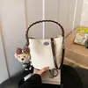 Bolso Cubo Portátil de Moda para Mujer 2026 Nueva Moda Bolso de Hombro para Viajes Diarios Versátil Bolso Cruzado