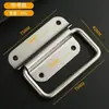 Manija Plegable de Acero Inoxidable para Puertas de Gabinetes de Muebles, Cajones y Cajas de Herramientas