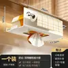 Caja de toallitas húmedas para almacenamiento de cocina, portapañuelos de pared, estante para caja de toallas de papel, estante de almacenamiento, gabinete con espejo magnético, toallitas húmedas