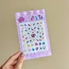 Nuevas Pegatinas para Uñas de Dibujos Animados de Kuromi para Bebés, Linda Decoración de Uñas Impermeable para Niñas Pequeñas, Pegatinas para Uñas para Niñas