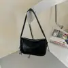 Bolso de Mano Cruzado para Mujer Otoño Coreano de un Solo Hombro Debajo del Brazo Sensación 2026 Nicho Nuevo Estilo Diagonal Bolso Simple para Viaje
