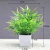 Punto Nuevo Bonsái Plantas de Decoración para el Hogar Pequeños Adornos Flores Artificiales Plantas Verdes Plantas en Maceta Flores Artificiales Fábrica Venta al Por Mayor