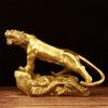 Gu Yunzhai Tigre de Latão Artesanato Ornamentos Indo para a Montanha Tigre Tigre doze Zodíacos Decorações para Casa