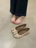 Zapatos retro estilo francés de punta dividida tipo pezuña de cerdo, zapatos planos sin cordones para mujer, zapatos de abuela, nuevo modelo otoño 2026, corte bajo, suela blanda