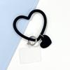 Pulsera popular transfronteriza para evitar la pérdida del teléfono móvil, pulsera de silicona, cordón para teléfono móvil, llavero colgante en forma de corazón, pulsera anti-pérdida