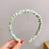 Acessórios de cabelo simples Fairy Pleated Bubble Super Fairy Color Pig Intestino Headband Doce All-match Internet Celebrant Simple Hairband