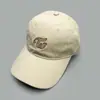 Gorra de Béisbol Bordada Simple Estilo Coreano Cuatro Estaciones Letra W Unisex Protector Solar Casual Versátil Moda Gorra Pico de Pato Al por Mayor