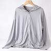 Ropa de Protección Solar Seda de Hielo para Mujer Verano Versátil 2025 Nueva Delgada con Capucha Holgada Blanqueadora Fresca Transpirable Camisa Holgada de Protección Solar