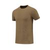 Camiseta de Manga Corta con Cuello Redondo para Hombre, Secado Rápido, para Montañismo de Verano, Running, Senderismo al Aire Libre, Ropa de Fitness en Interiores Top