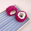 Diadema de Oso con Fresas Linda Diadema de Peluche Pinza para el Pelo de Oreja de Dibujos Animados Pinza para el Pelo de la Cara de Mujer Pinza para el Pelo Accesorios para el Cabello de Otoño e Invierno