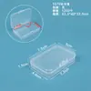 Caixa de Embalagem de Plástico Transparente Caixa de Exibição de Amostra de Ferramentas de Hardware Caixa de Embalagem de Peças Organizador de Acessórios Caixa de Armazenamento de Cartões