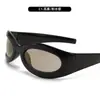 2025 Nuevas Gafas de Sol Transfronterizas Gafas de Sol Ojo de Gato para Hombre Gafas Deportivas de Moda para Mujer Ciclismo Gafas Retro Personalizadas Venta al por Mayor