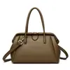 Bolso de mano, Bolso de mujer moderno y sencillo, Estilo primavera, De alta gama, Bolso cruzado versátil para mujer, Bolso cruzado texturizado para el día a día