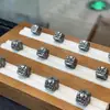 Plata vieja (notoginseng plateado) Cubo bestia suizo accesorios de juego de texto DIY pueden ser al por mayor