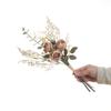 Ramo Simulad, Flor Escrita a Mano, Flor de Mesa, Decoración del Hogar, Decoración Suave de Hotel, Combinación de Ramo Más Vendida Transfronteriza, Flor Artificial Escandinava