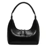 Bolso de Axila Plateado en Forma de Media Luna para Mujer 2023 Nuevo Verano de Gama Alta Nicho Original Versátil Bolso de Hombro Francés